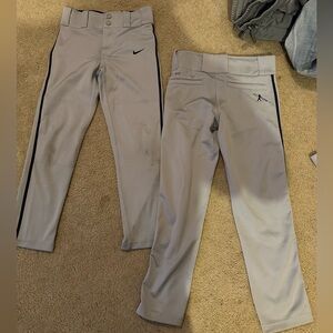 Nike Baseball Pants, size xs, uniform pants (2 pair)